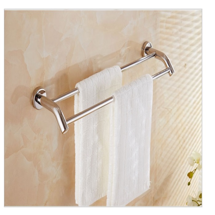 double rod towel bar